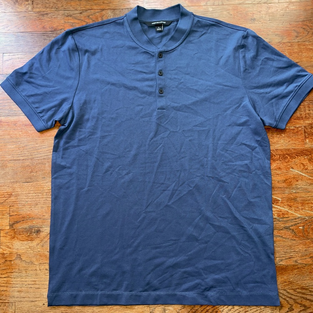 Men’s Navy Blue Short Sleeve